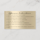 Koningin Roos2 Visitekaartje (Achterkant)