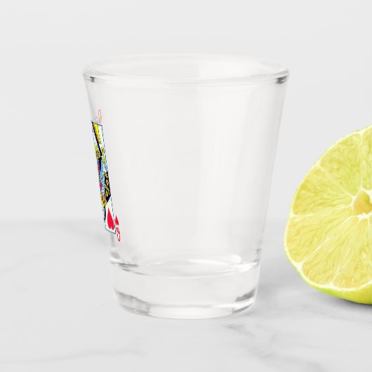 KONINGIN SHOT GLAS (Rechts)