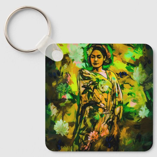 koningin sleutelhanger (Voorkant)