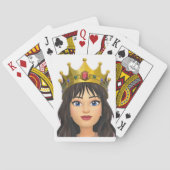 Koningin speelkaarten (Achterkant)