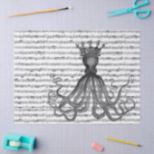 Koningin Squid! Tissuepapier (Craft)