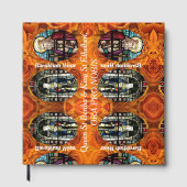 Koningin St Bertha & Koning St Ethelbert Gastenboek (Voorkant)