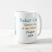 Koningin Stad van de Mijnbouw Foto Gift Mok (Voorkant rechts)