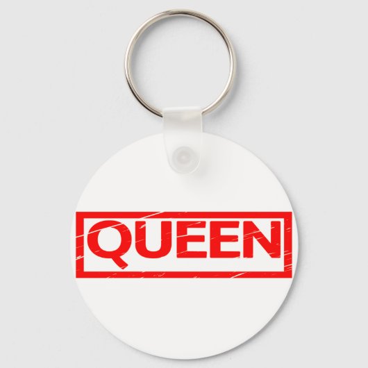 Koningin Stempel Sleutelhanger (Voorkant)