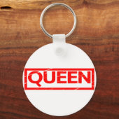 Koningin Stempel Sleutelhanger (Voorkant)