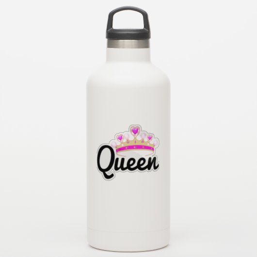 Koningin Sticker (Waterfles)