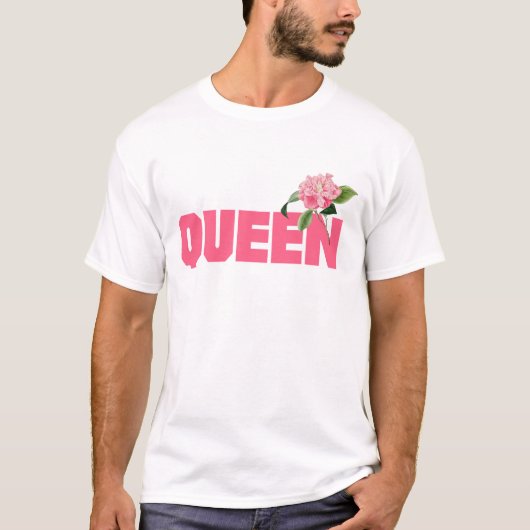 koningin t-shirt (Voorkant)