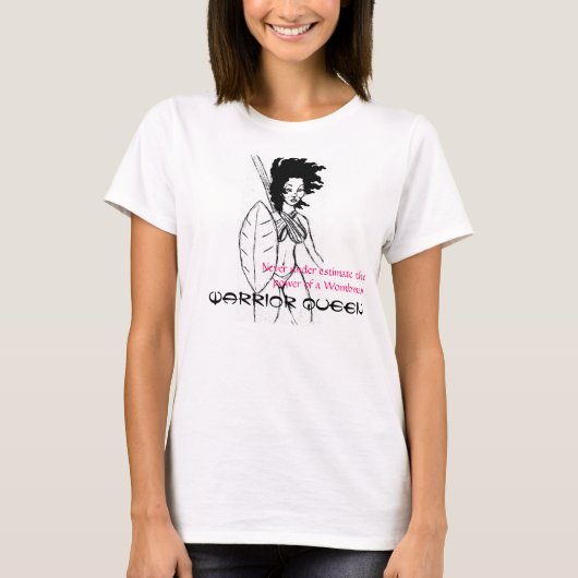 koningin t-shirt (Voorkant)