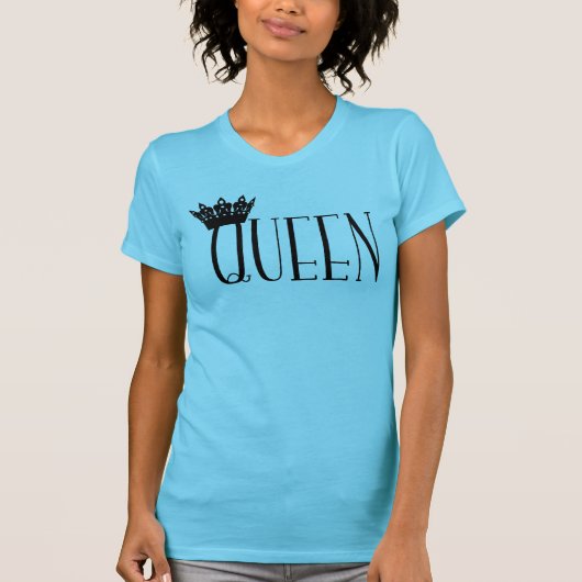 "KONINGIN" T-SHIRT (Voorkant)