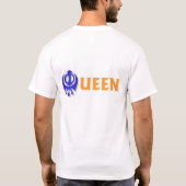 koningin t-shirt (Achterkant)