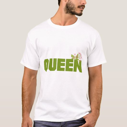 koningin t-shirt (Voorkant)