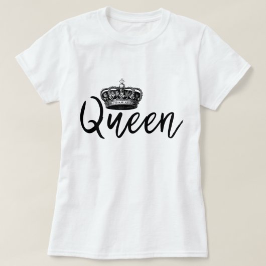 Koningin T-shirt (Design voorkant)
