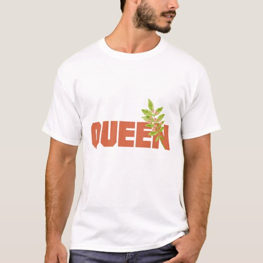koningin t-shirt (Voorkant)