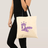 Koningin-T-shirts en cadeaus Tote Bag (Voorkant (product))