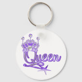 Koningin-T-shirts en cadeautjes Sleutelhanger (Voorkant)