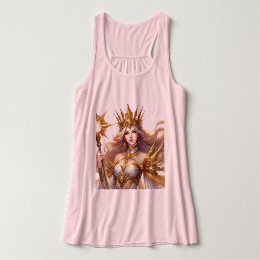 koningin tanktop (Design voorkant)