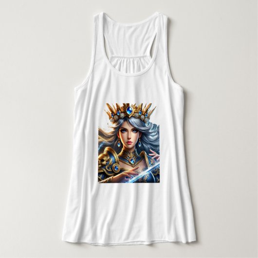koningin tanktop (Design voorkant)