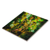 koningin tegeltje (Zijkant)