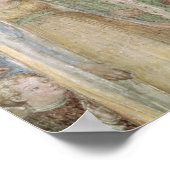 Koningin Theodolinda en paus Gregory de Grote Poster (Hoek)