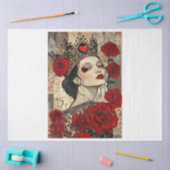 koningin tissuepapier (Craft)