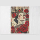 koningin tissuepapier (Voorkant)