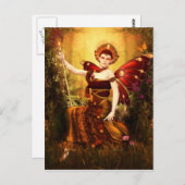 Koningin Titania Briefkaart (Voorkant / Achterkant)