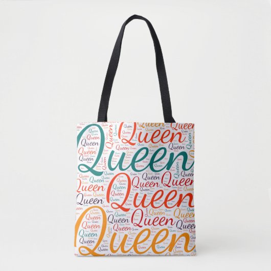koningin tote bag (Voorkant)