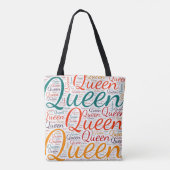 koningin tote bag (Achterkant)