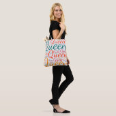 koningin tote bag (Op model)