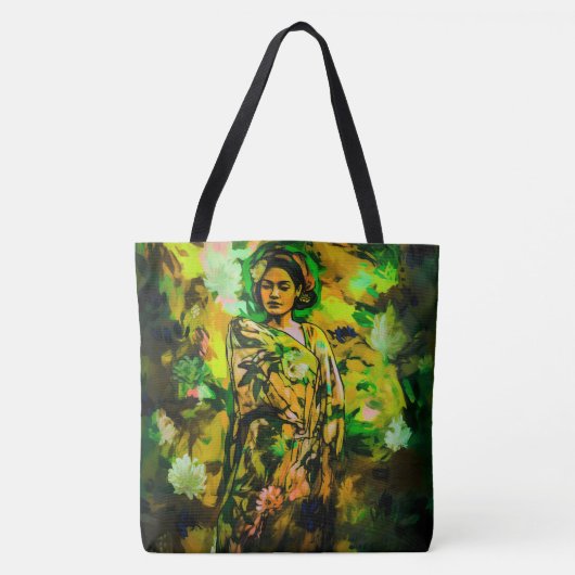 koningin tote bag (Voorkant)