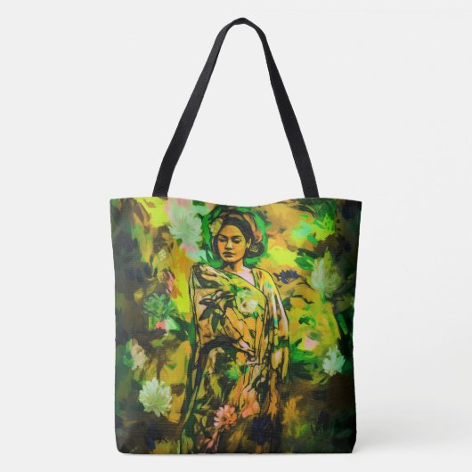 koningin tote bag (Achterkant)