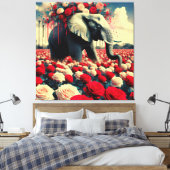 KONINGIN VAN AFRIKA 10 CANVAS AFDRUK (Insitu (Slaapkamer))