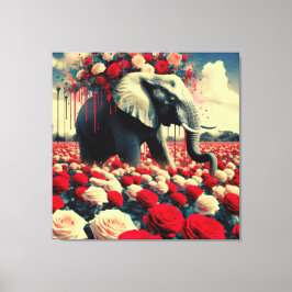 KONINGIN VAN AFRIKA 10 CANVAS AFDRUK