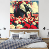 KONINGIN VAN AFRIKA 10 CANVAS AFDRUK (Insitu (Slaapkamer))