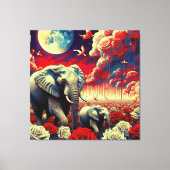 KONINGIN VAN AFRIKA 12 CANVAS AFDRUK (Voorkant)