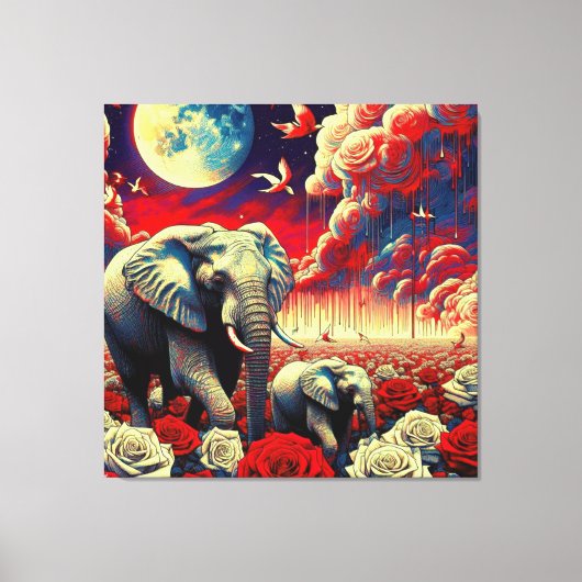 KONINGIN VAN AFRIKA 12 CANVAS AFDRUK (Voorkant)