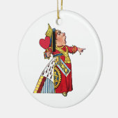 Koningin van Alice in Wonderland Keramisch Ornament (Links)