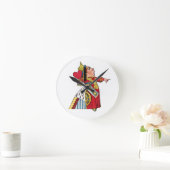 Koningin van Alice in Wonderland Ronde Klok (Huis)