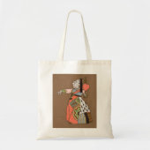 Koningin van Alice in Wonderland Tote Bag (Voorkant)