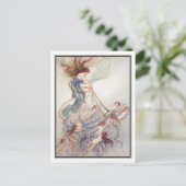 Koningin van allemaal door Warwick Goble Briefkaart (Staand voorkant)