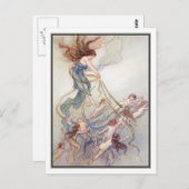 Koningin van allemaal door Warwick Goble Briefkaart (Voorkant / Achterkant)