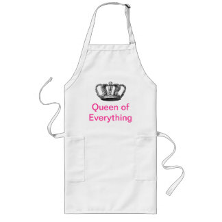 Koningin van Alles Apron Lang Schort