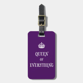 Koningin van Alles Bagagelabel