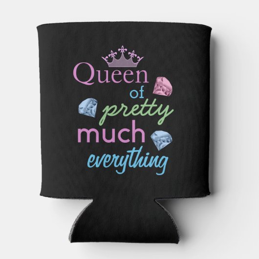 "Koningin van alles" Blikjeskoeler (Achterkant)