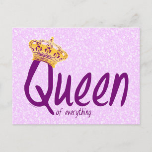 Koningin van alles [briefkaart] briefkaart