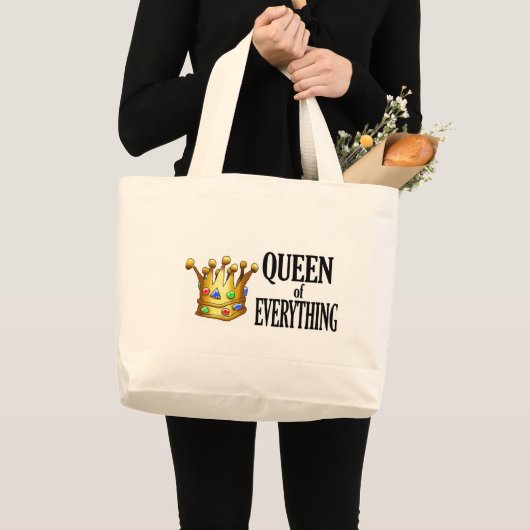 Koningin van Alles Canvas tas (Voorkant (product))