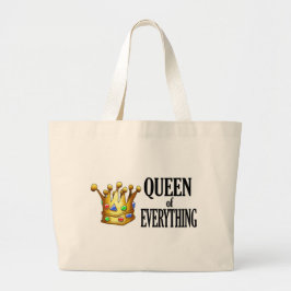 Koningin van Alles Canvas tas