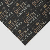 KONINGIN VAN ALLES - Elegant Rich Royal Crown Tissuepapier (Detail)