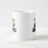 Koningin van Alles extra grote jumbo mok cadeau (Voorkant)