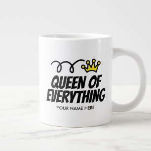 Koningin van Alles extra grote mok cadeau